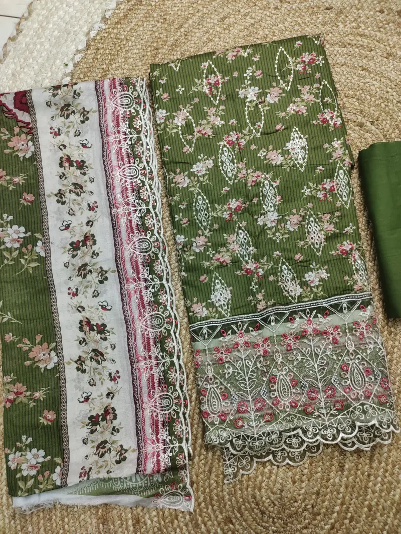 Bin Sayeed Inspired Premium Cotton 3 Piece